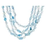 Blue strand necklaces 