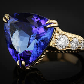 purple custom ring