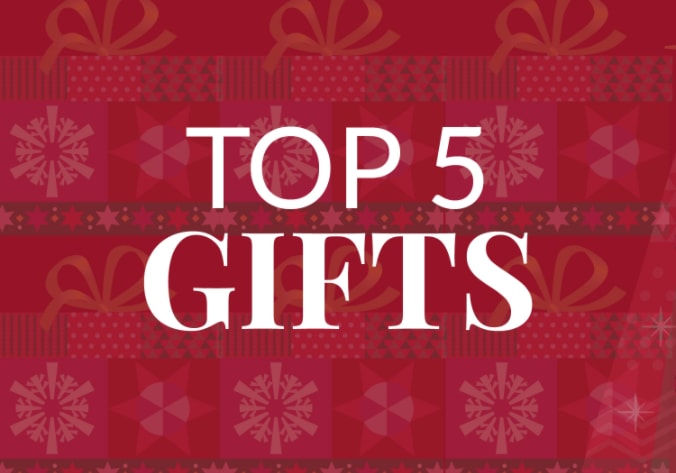 top 5 gifts 