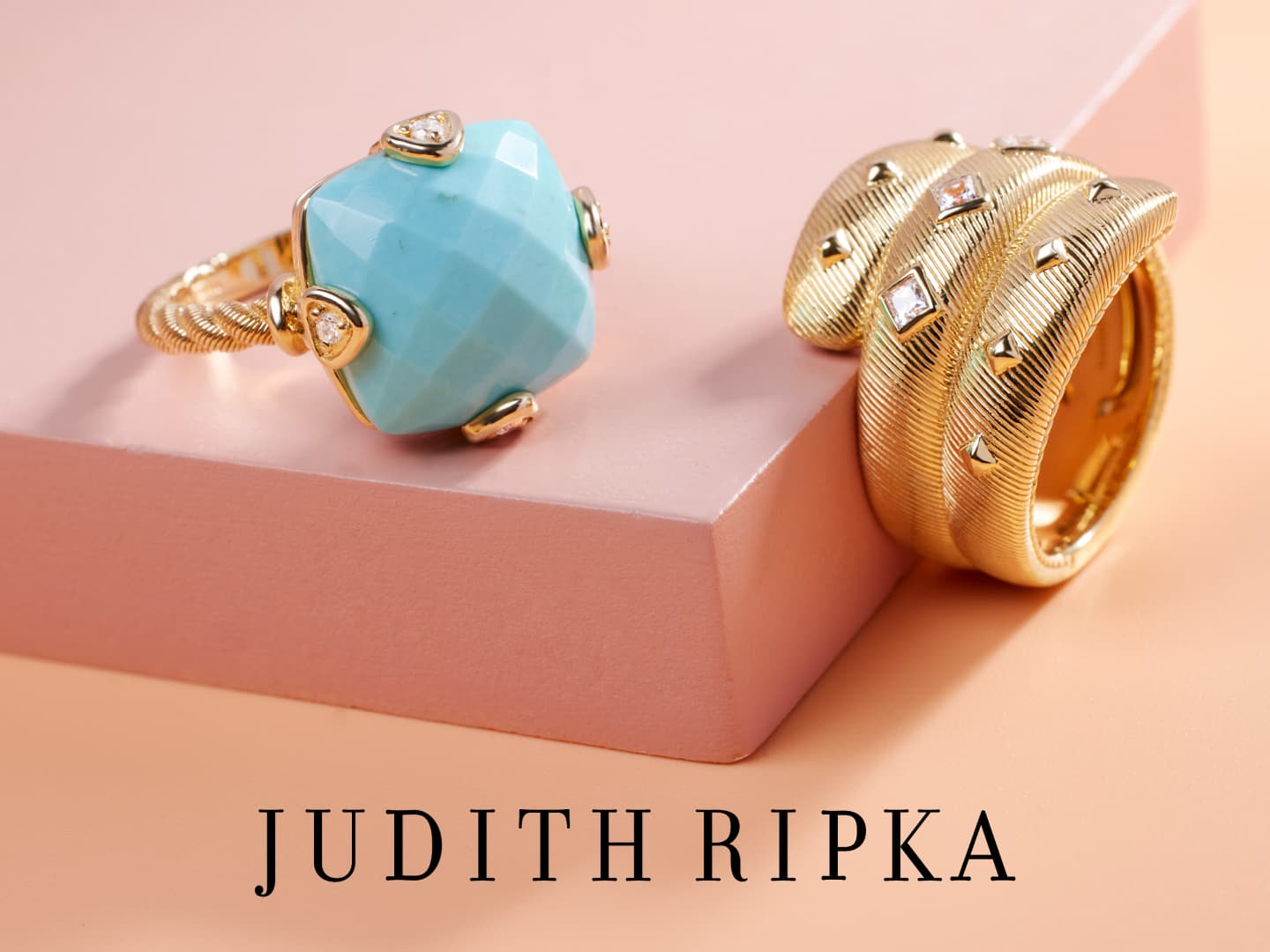 Judith ripka necklace outlet and ring set