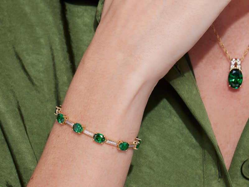 emerald bracelets