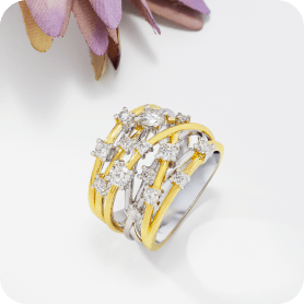 Moissanite Rings