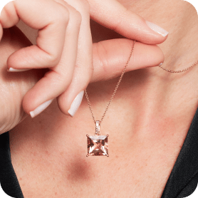 Morganite Necklaces