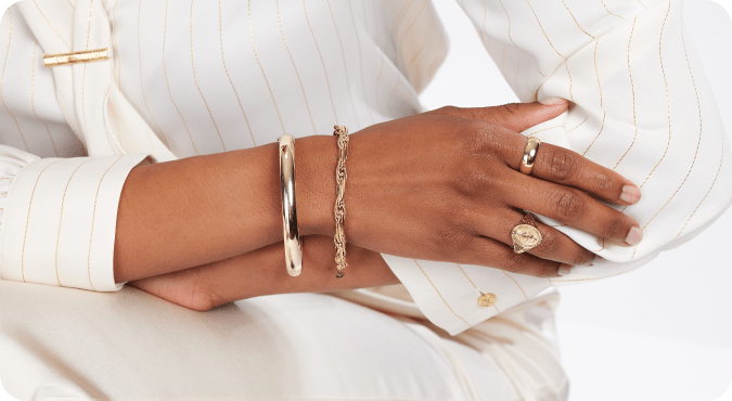 Gold jewelry 