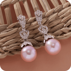 Pearl earrings
