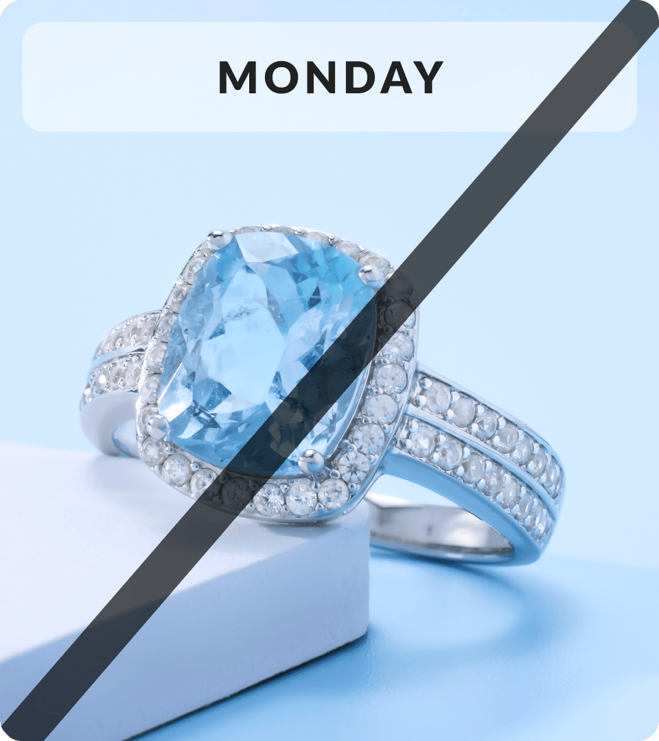 Monday: Aquamarine 