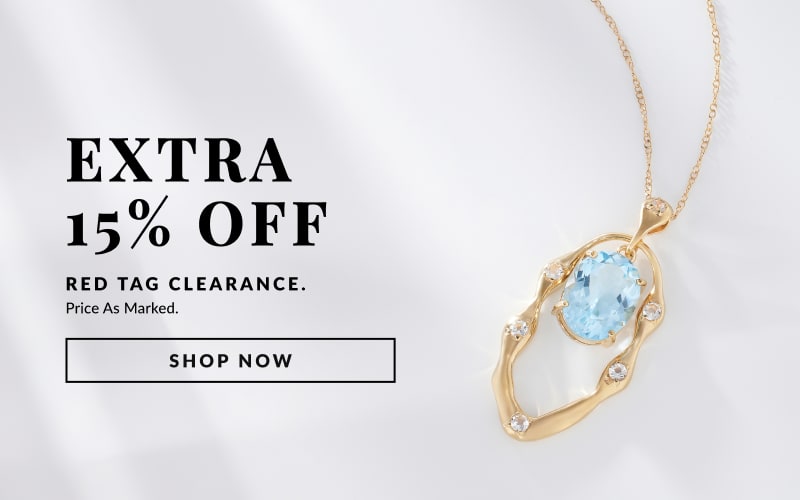 Extra 15% off red tag clearance. Price as marked 