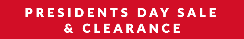 Presidents' Day Sale & Clearance 