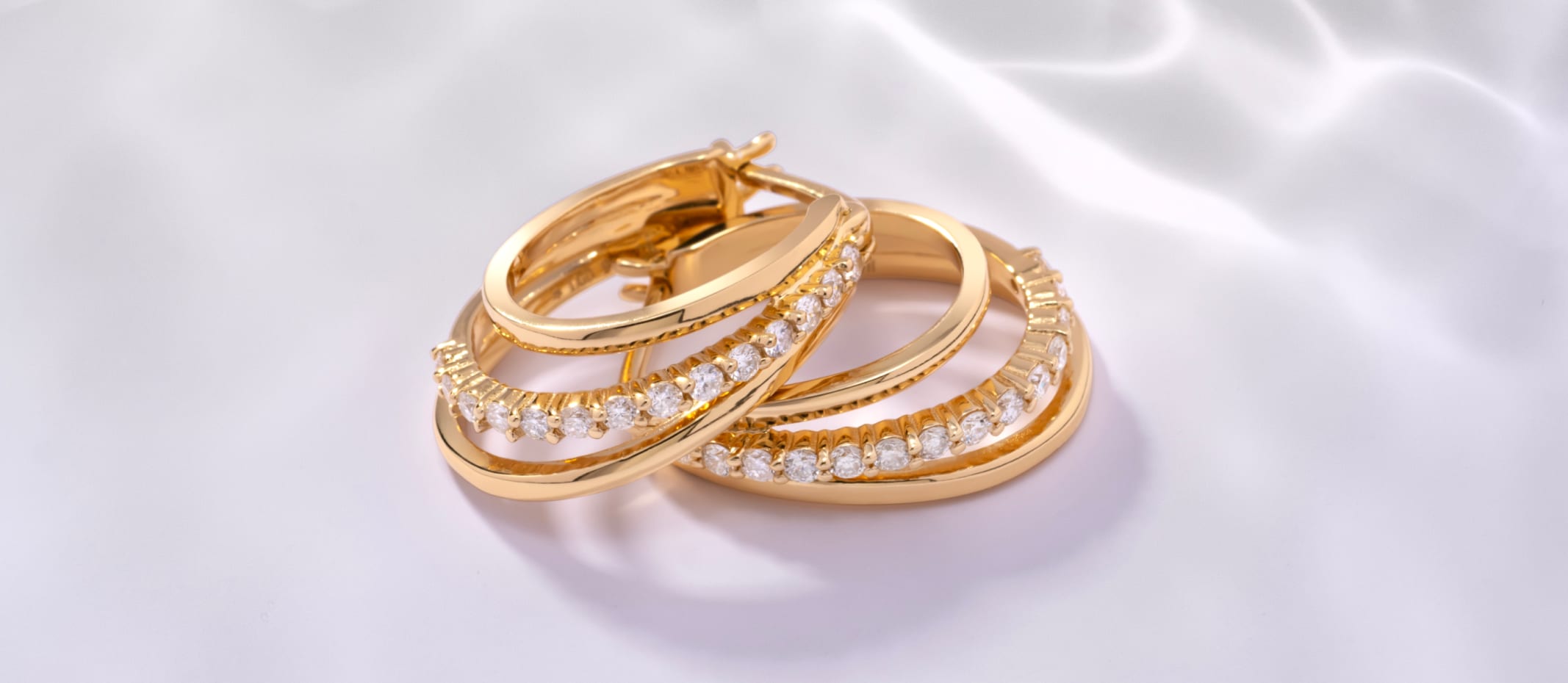 Lab Grown Diamond Hoop Earrings SKU LGA311B 