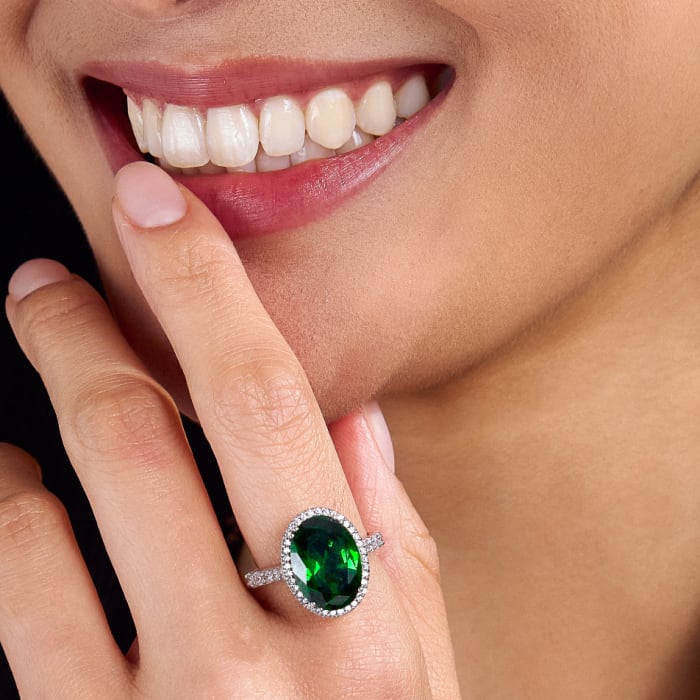 woman wearing bella luce Ring 