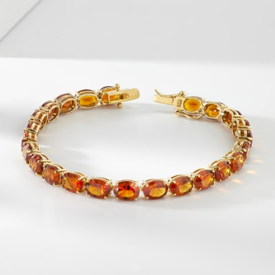 Orange bracelet 
