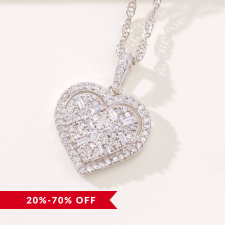 Diamonds in silver jewelry 