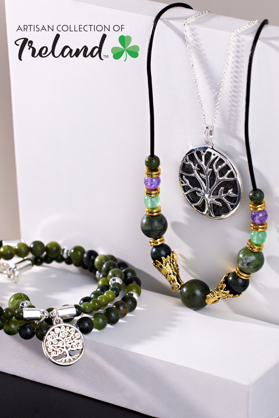 Series Banner for Artisan of Ireland Jewelry Collection
