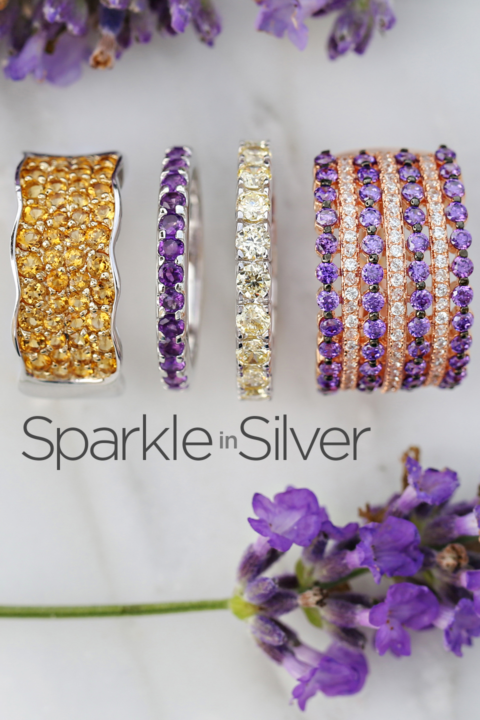 Series Banner for Sparkle in Silver Jewelry