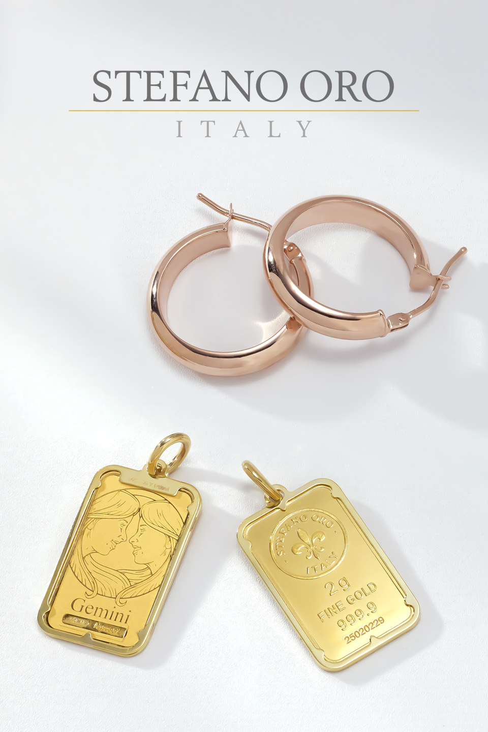 Series Banner for Stefano Oro Italian Jewelry
