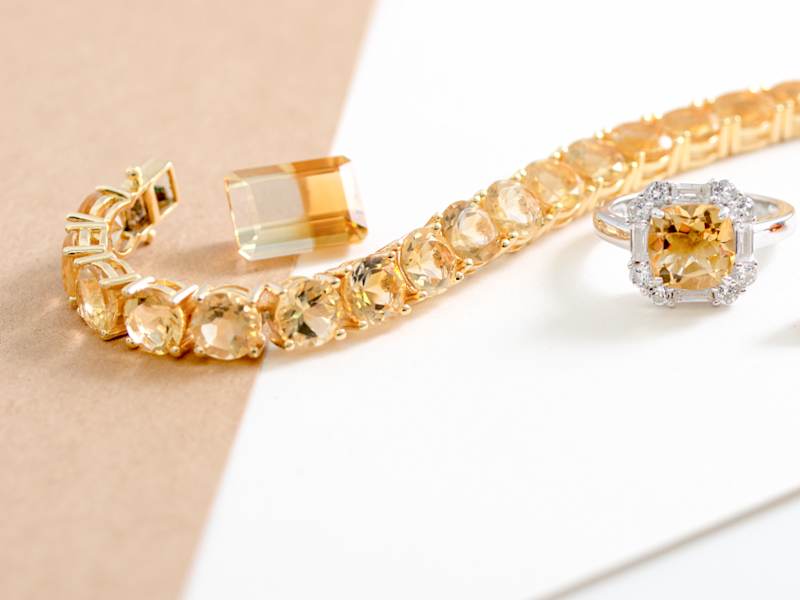 November Birthstones: Citrine and Topaz