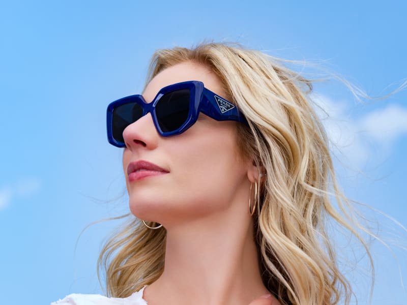 Blue Prada Sunglasses