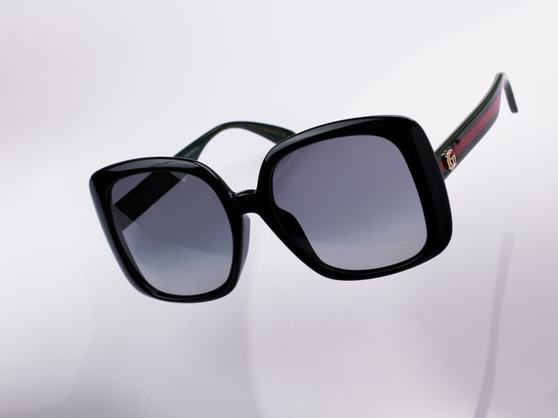 Black Gucci Square Sunglasses