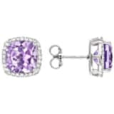 Purple earrings 
