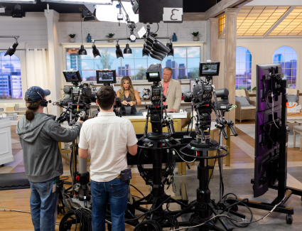 photo of live tv set 