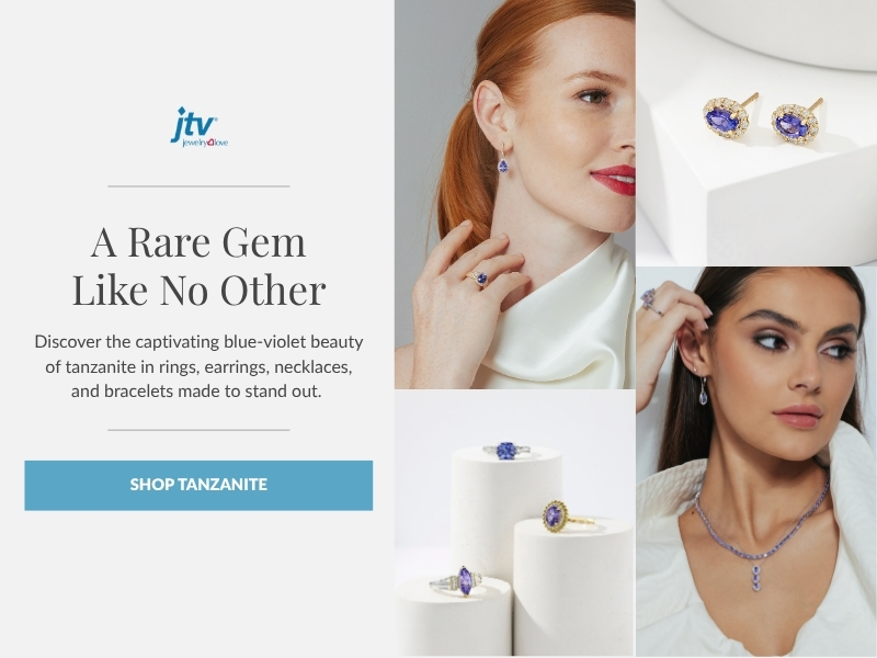 Discover a rare gem like no other with our tanzanite jewelry